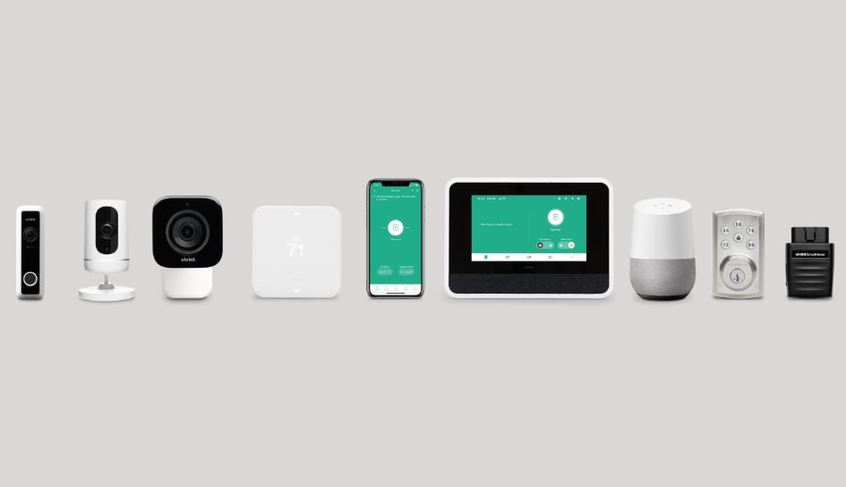 Vivint home security product line in Green Bay